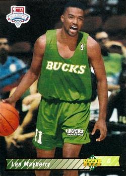 #17 Lee Mayberry - Milwaukee Bucks - 1992-93 Upper Deck Basketball