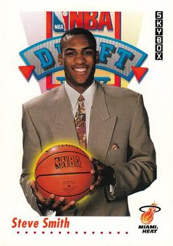 #517 Steve Smith - Miami Heat - 1991-92 SkyBox Basketball