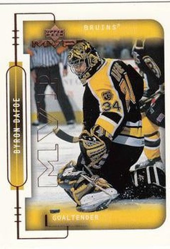 #17 Byron Dafoe - Boston Bruins - 1999-00 Upper Deck MVP Hockey