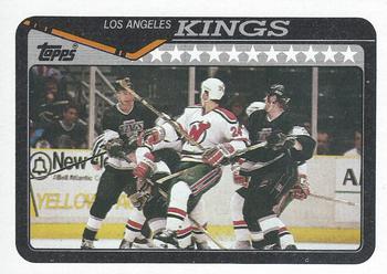 #17 Los Angeles Kings - Los Angeles Kings - 1990-91 Topps Hockey