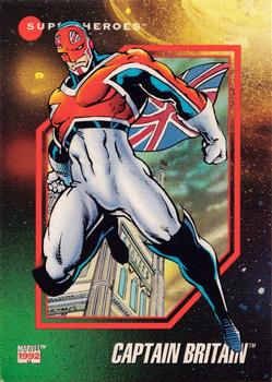 #17 Captain Britain - 1992 Impel Marvel Universe