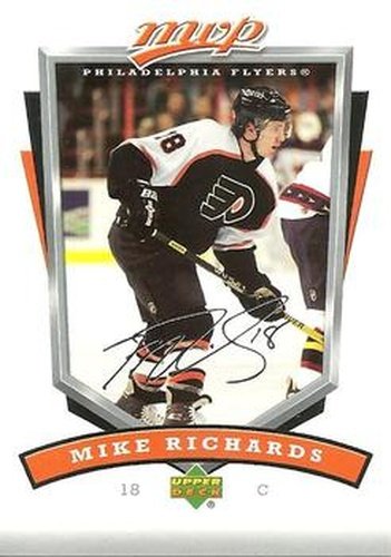 #217 Mike Richards - Philadelphia Flyers - 2006-07 Upper Deck MVP Hockey