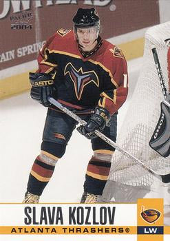 #17 Slava Kozlov - Atlanta Thrashers - 2003-04 Pacific Hockey