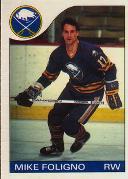 #17 Mike Foligno - Buffalo Sabres - 1985-86 O-Pee-Chee Hockey