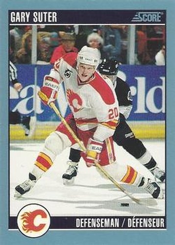 #17 Gary Suter - Calgary Flames - 1992-93 Score Canadian Hockey