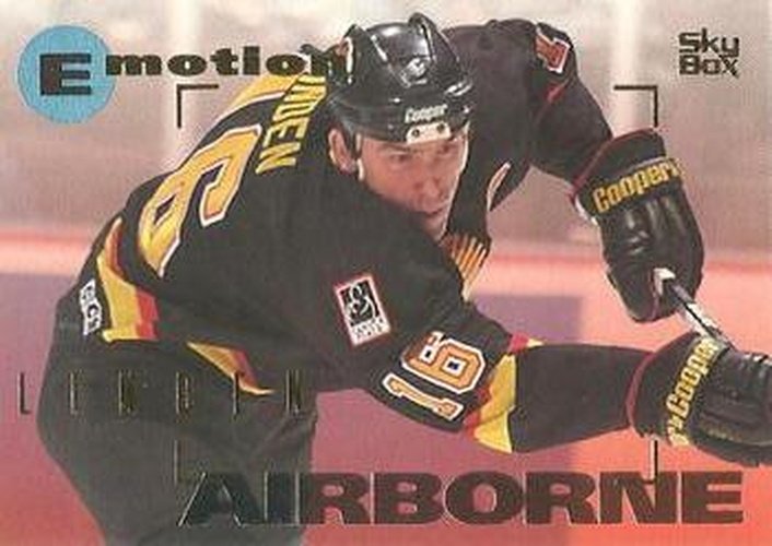 #180 Trevor Linden - Vancouver Canucks - 1995-96 SkyBox E-Motion Hockey