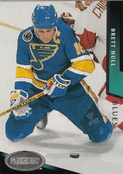 #180 Brett Hull - St. Louis Blues - 1993-94 Parkhurst Hockey