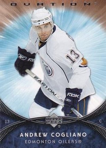 #180 Andrew Cogliano - Andrew Cogliano - 2007-08 Upper Deck Ovation Hockey