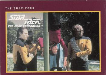 #180 Survivors, The - 1991 Impel Star Trek 25th Anniversary