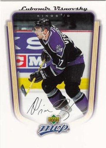 #180 Lubomir Visnovsky - Los Angeles Kings - 2005-06 Upper Deck MVP Hockey