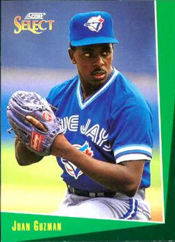 #180 Juan Guzman - Toronto Blue Jays - 1993 Select Baseball