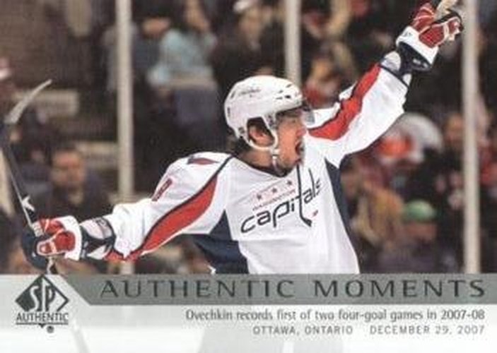 #180 Alex Ovechkin - Washington Capitals - 2012-13 SP Authentic Hockey