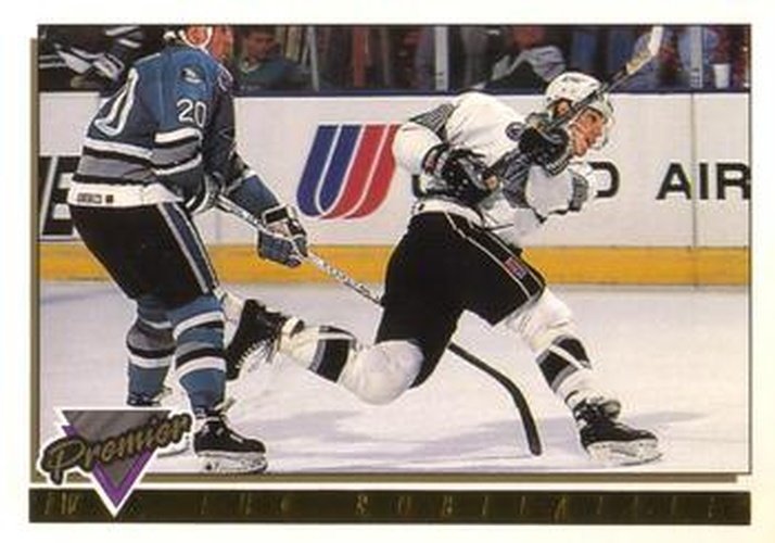 #180 Luc Robitaille - Los Angeles Kings - 1993-94 O-Pee-Chee Premier Hockey - Gold