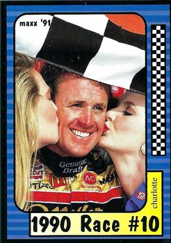 #180 1990 Race #10-Charlotte - Blue Max Racing - 1991 Maxx Racing