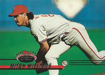 #180 Mitch Williams - Philadelphia Phillies - 1993 Stadium Club Baseball