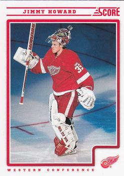 #180 Jimmy Howard - Detroit Red Wings - 2012-13 Score Hockey