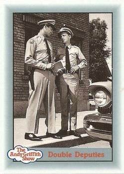 #180 Double Deputies - 1990-91 Pacific The Andy Griffith Show
