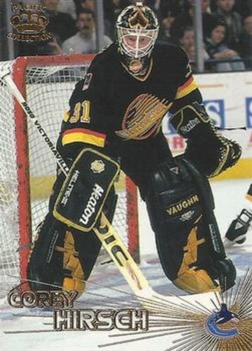 #180 Corey Hirsch - Vancouver Canucks - 1997-98 Pacific Crown Hockey