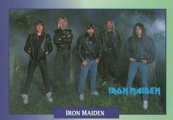 #180 Iron Maiden - 1991 Brockum Rock Cards