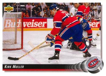 #180 Kirk Muller - Montreal Canadiens - 1992-93 Upper Deck Hockey