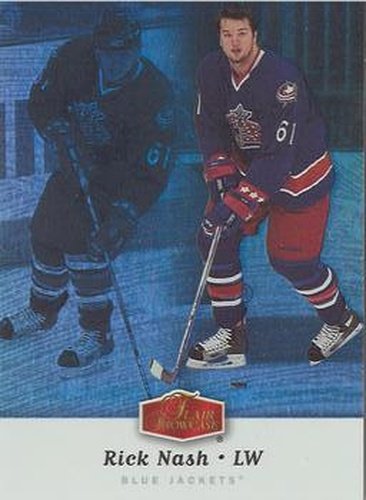 #180 Rick Nash - Columbus Blue Jackets - 2006-07 Flair Showcase Hockey