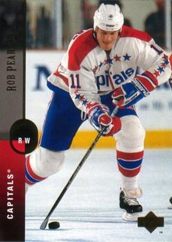 #180 Rob Pearson - Washington Capitals - 1994-95 Upper Deck Hockey