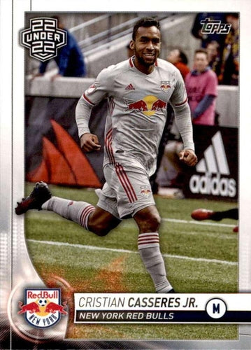 #180 Cristian Casseres Jr. - New York Red Bulls - 2020 Topps MLS Soccer