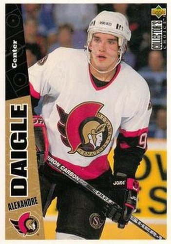 #180 Alexandre Daigle - Ottawa Senators - 1996-97 Collector's Choice Hockey