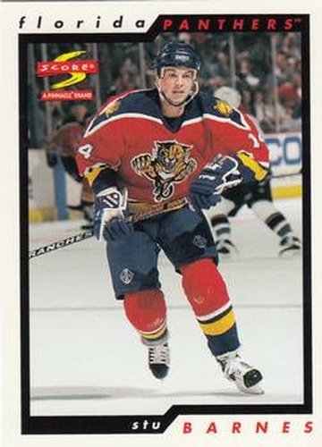 #180 Stu Barnes - Florida Panthers - 1996-97 Score Hockey