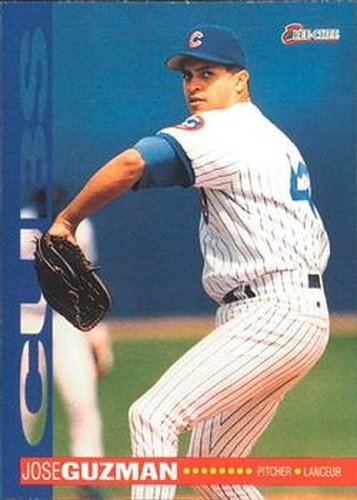 #180 Jose Guzman - Chicago Cubs - 1994 O-Pee-Chee Baseball