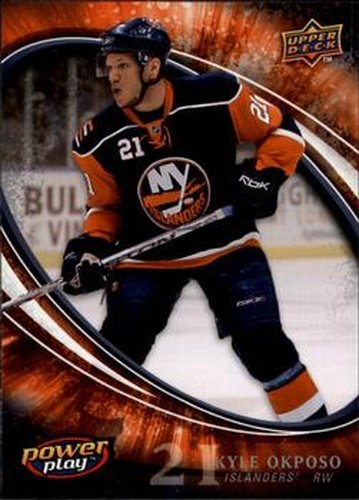 #180 Kyle Okposo - New York Islanders - 2008-09 Upper Deck Power Play Box Set Hockey