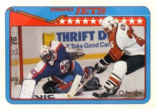 #180 Winnipeg Jets - Winnipeg Jets - 1990-91 O-Pee-Chee Hockey