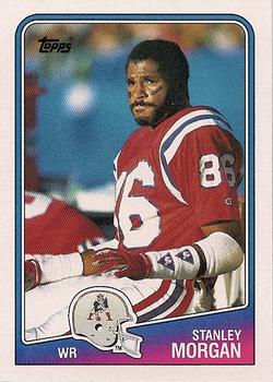 #180 Stanley Morgan - New England Patriots - 1988 Topps Football