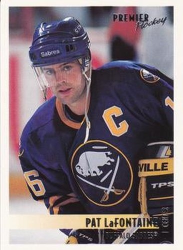 #180 Pat LaFontaine - Buffalo Sabres - 1994-95 O-Pee-Chee Premier Hockey