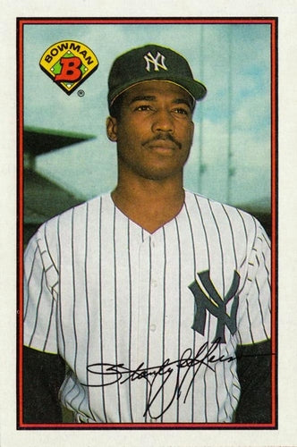 #180 Stan Jefferson - New York Yankees - 1989 Bowman Baseball