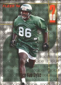 #180 Alex Van Dyke - New York Jets - 1996 Fleer Football