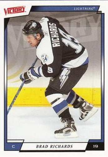 #180 Brad Richards - Tampa Bay Lightning - 2006-07 Upper Deck Victory Hockey