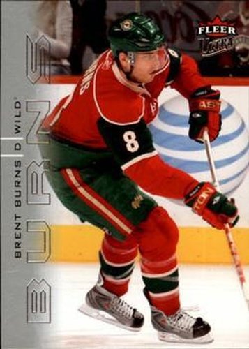 #180 Brent Burns - Minnesota Wild - 2009-10 Ultra Hockey