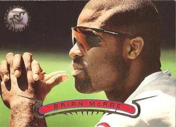 #180 Brian McRae - Chicago Cubs - 1996 Stadium Club Baseball