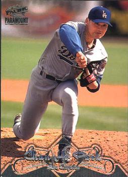 #180 Chan Ho Park - Los Angeles Dodgers - 1998 Pacific Paramount Baseball