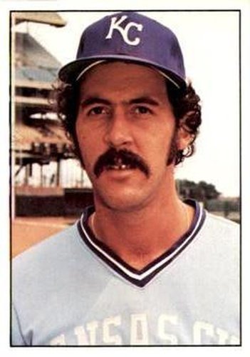 #180 Doug Bird - Kansas City Royals - 1976 SSPC Baseball