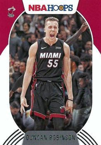 #180 Duncan Robinson - Miami Heat - 2020-21 Hoops Basketball