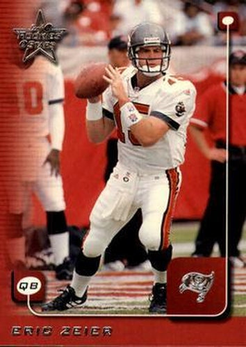 #180 Eric Zeier - Tampa Bay Buccaneers - 1999 Leaf Rookies & Stars Football