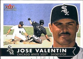 #180 Jose Valentin - Chicago White Sox - 2001 Fleer Tradition Baseball