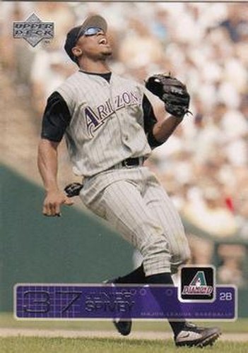 #180 Junior Spivey - Arizona Diamondbacks - 2003 Upper Deck Baseball
