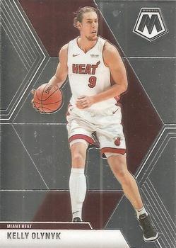 #180 Kelly Olynyk - Miami Heat - 2019-20 Panini Mosaic Basketball