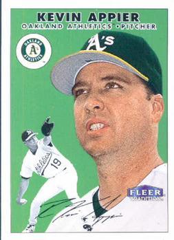 #180 Kevin Appier - Oakland Athletics - 2000 Fleer Tradition Baseball