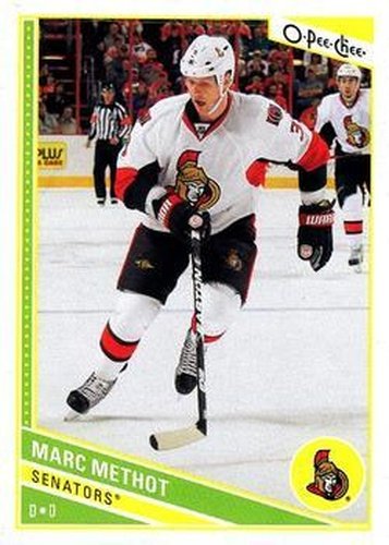 #180 Marc Methot - Ottawa Senators - 2013-14 O-Pee-Chee Hockey