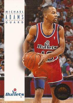 #180 Michael Adams - Washington Bullets - 1993-94 SkyBox Premium Basketball