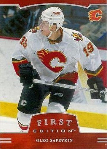 #180 Oleg Saprykin - Calgary Flames - 2002-03 Be a Player First Edition Hockey